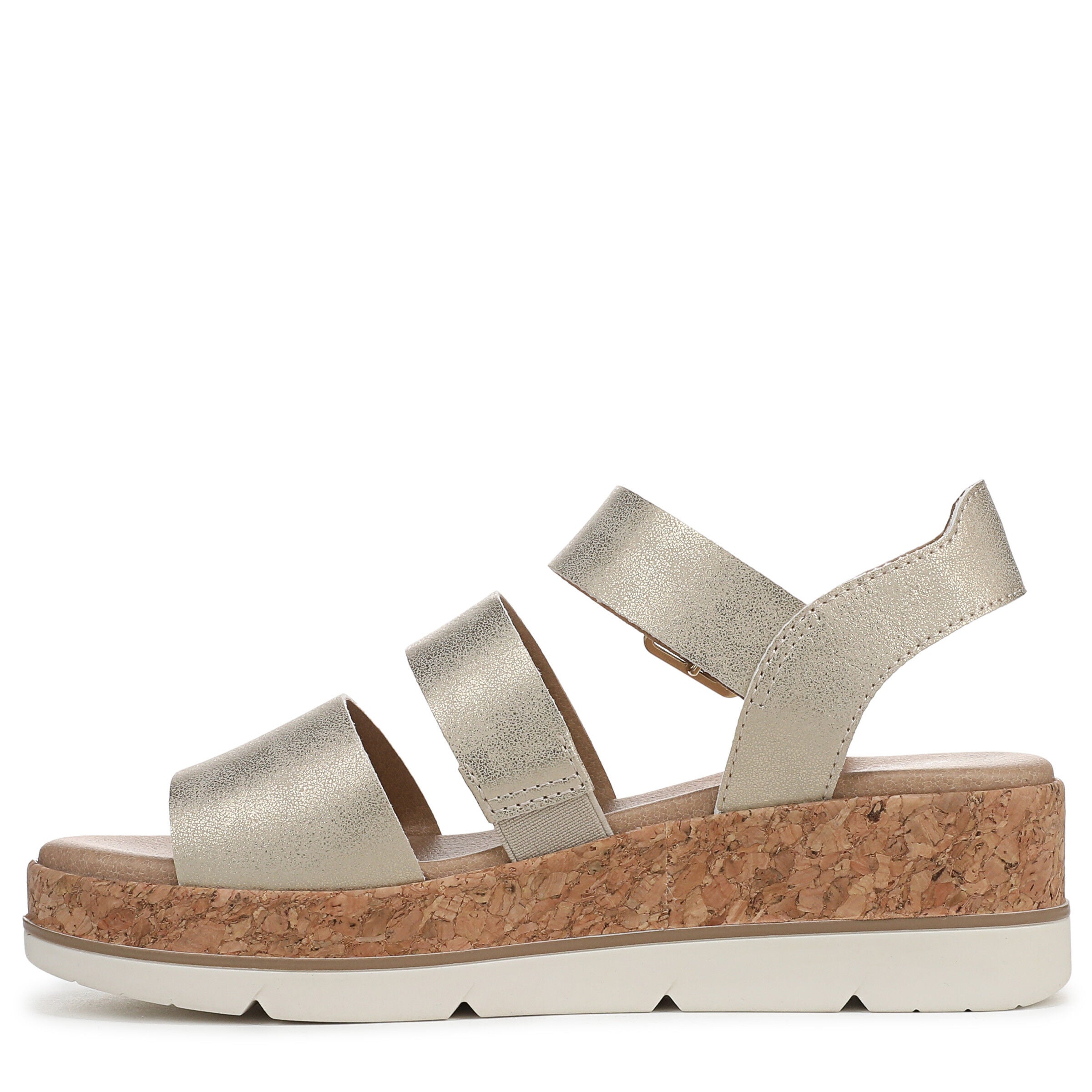 Once Twice Platform Sandal, GOLD, alternate image number 5
