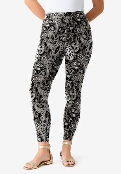 Plus Size Black Legging