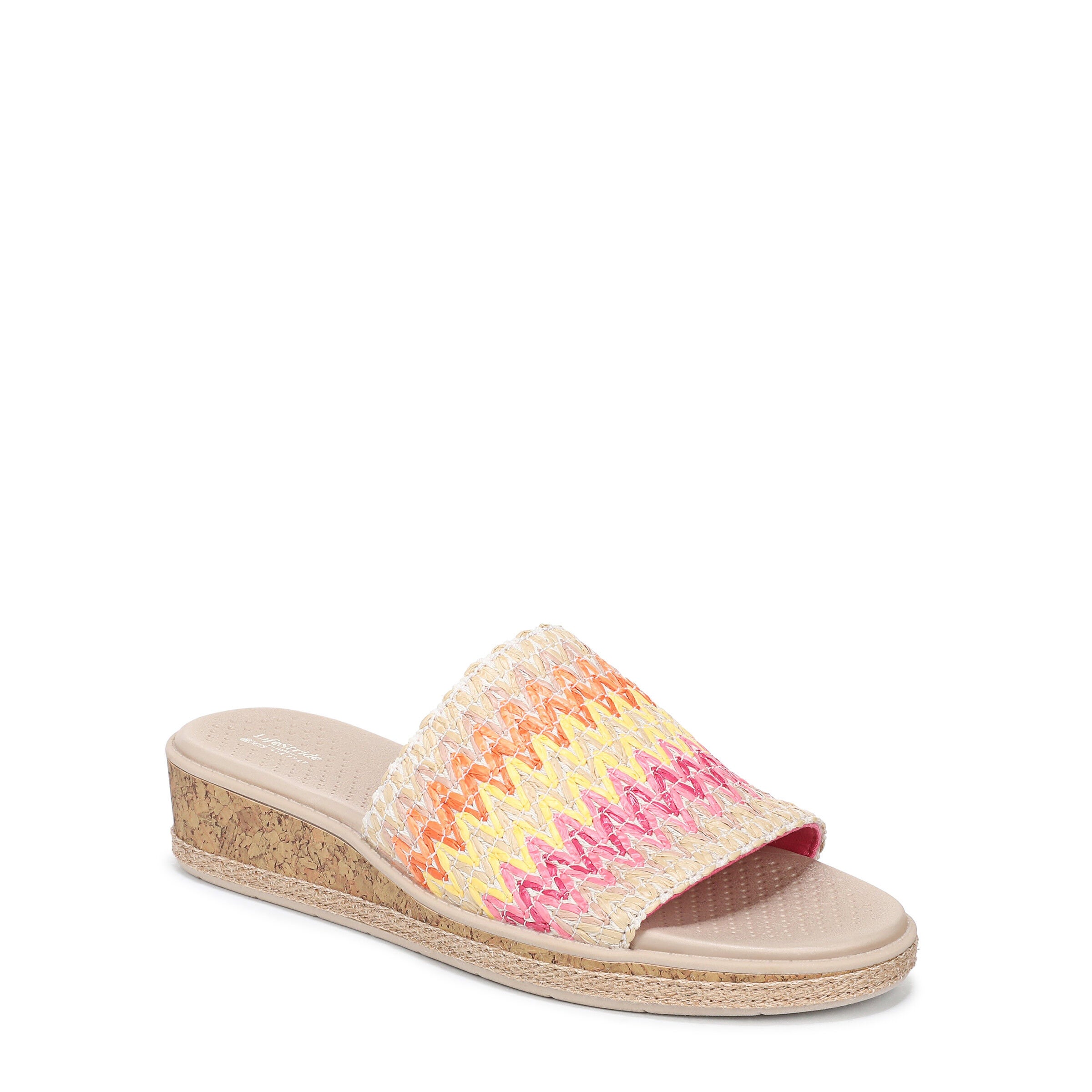 Breezy Wedge Sandal, PINK MULTI, hi-res image number 0