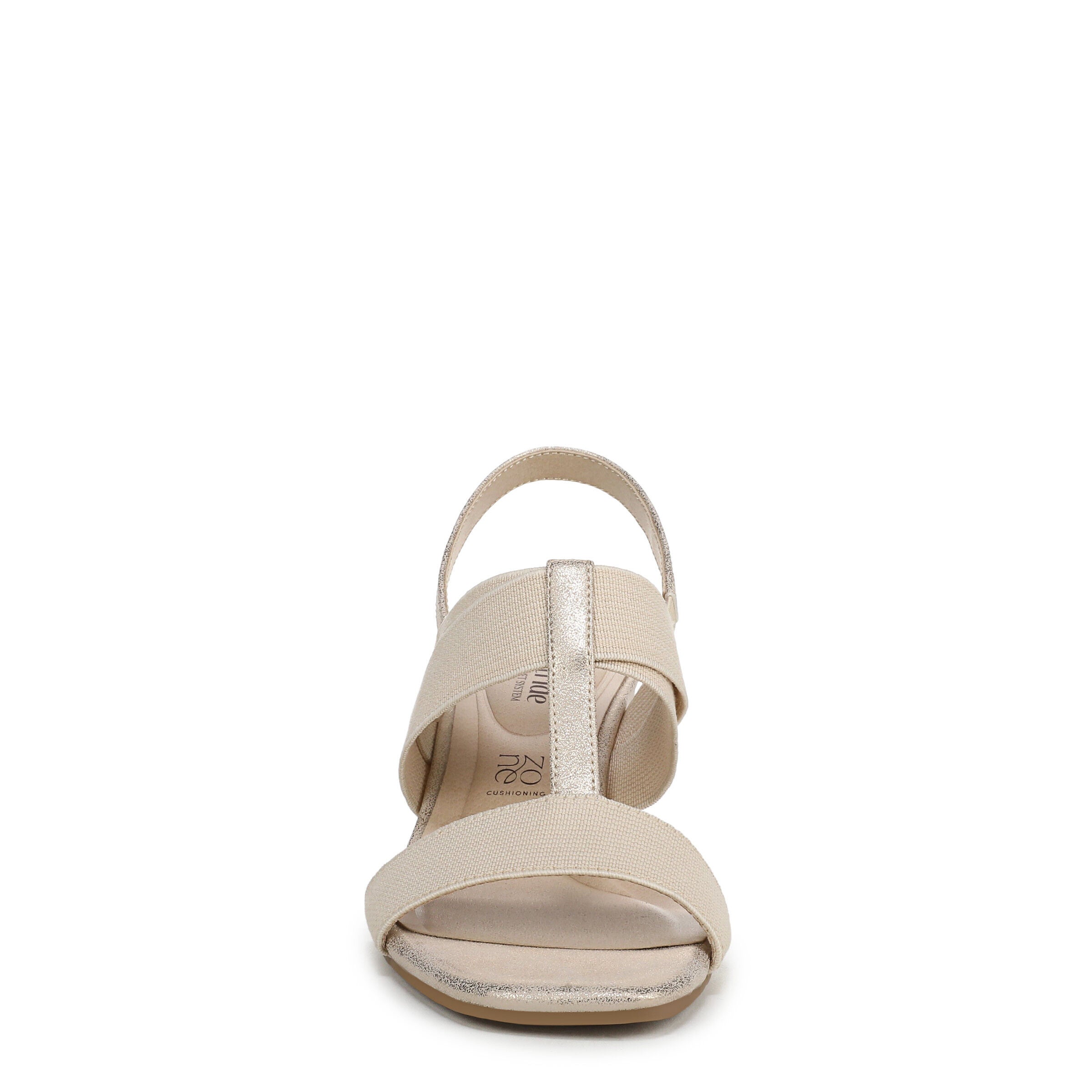 Sweet Slingback Wedge Sandal, PLATINO GOLD, alternate image number 4
