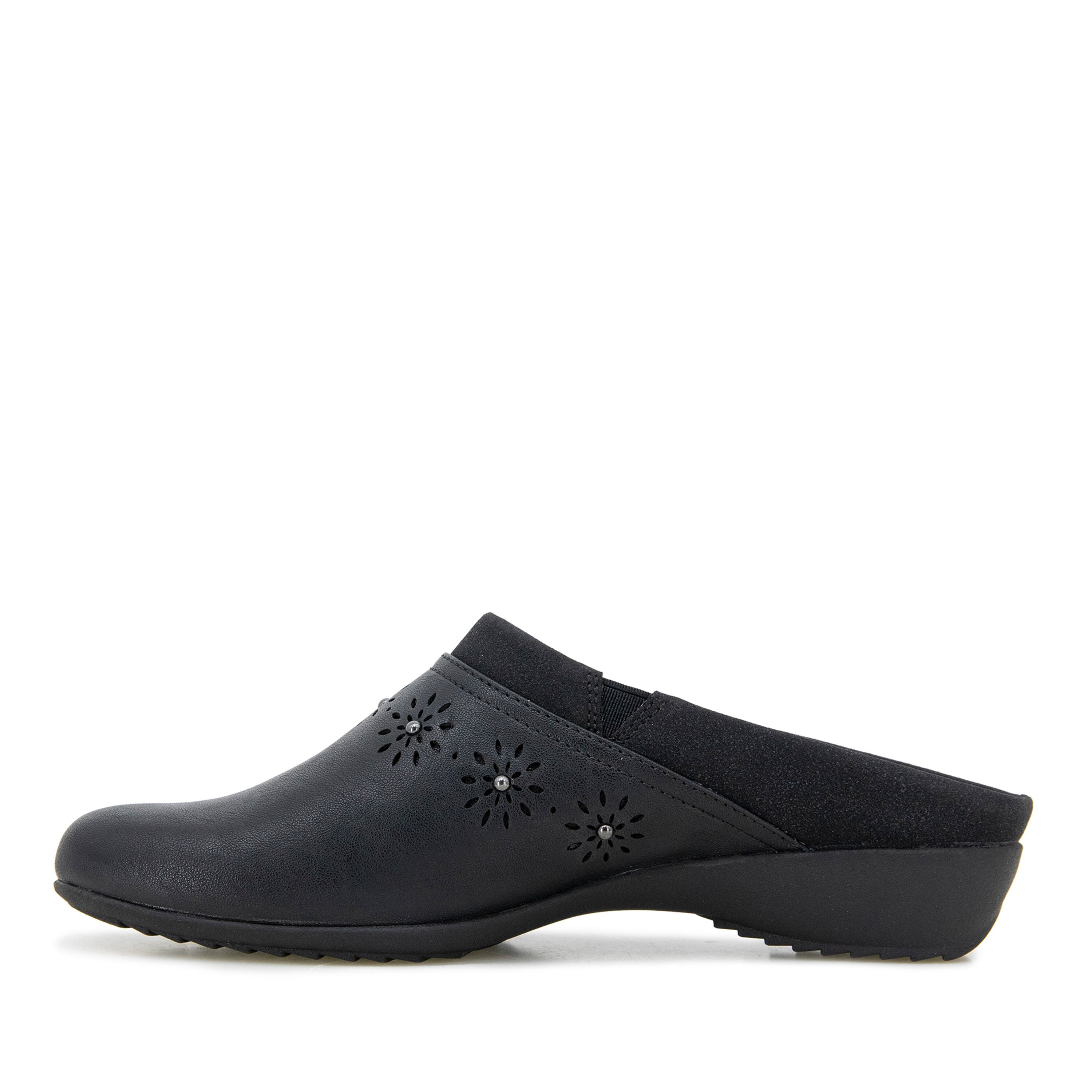 Vista Silp-On Mule, BLACK, alternate image number 3