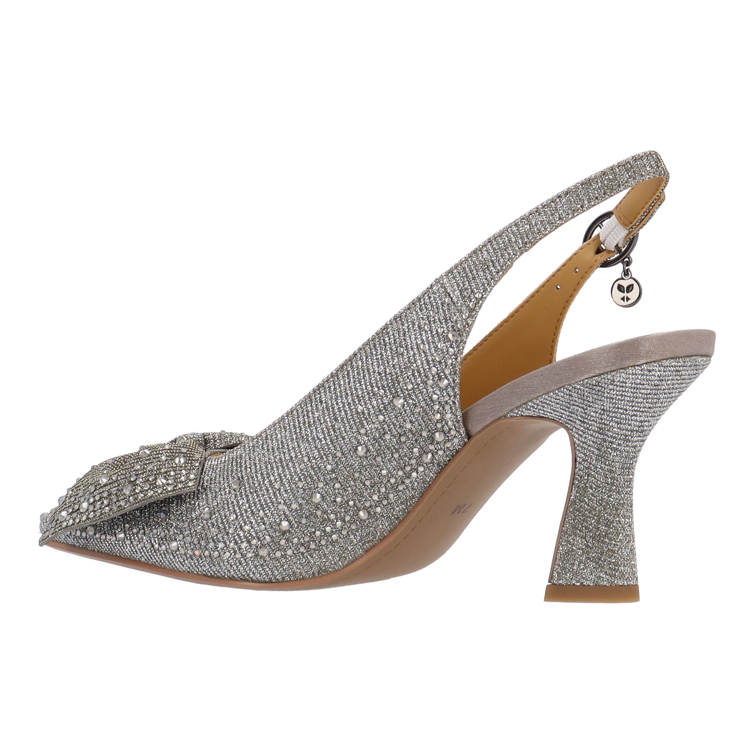 Harlan Slingback Pump, PEWTER, alternate image number 5