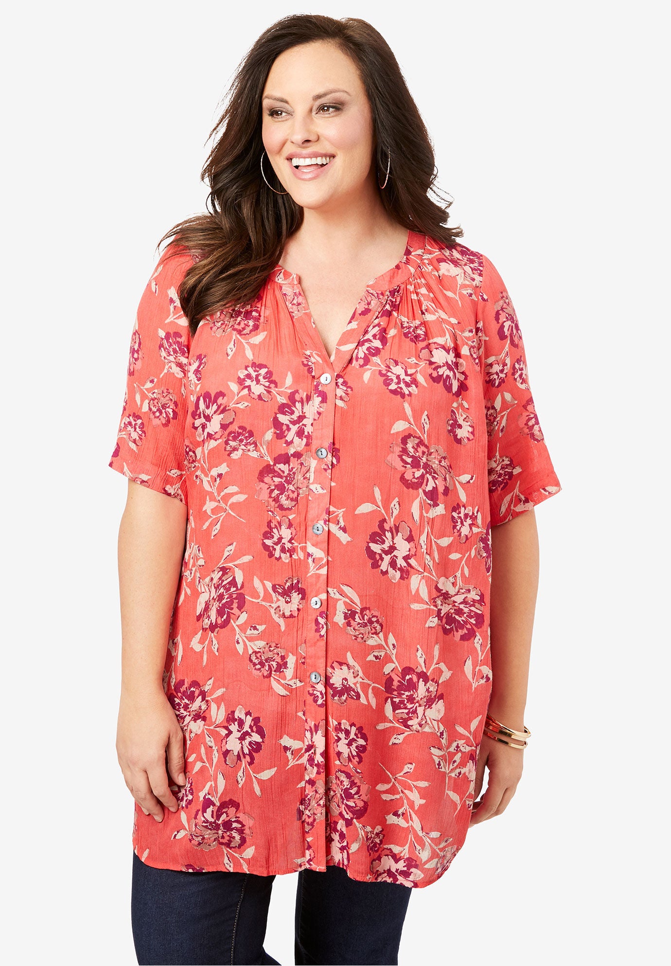 romans plus size tops