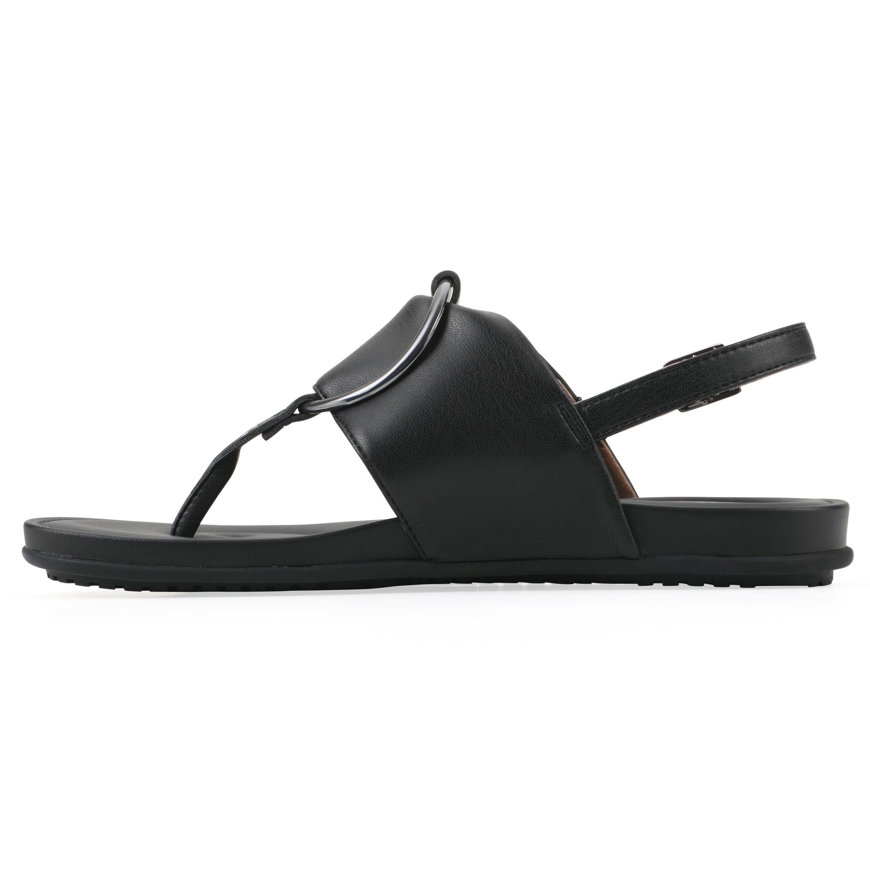 Alicorn Slingback Sandal, BLACK WITH BLACK, alternate image number 3