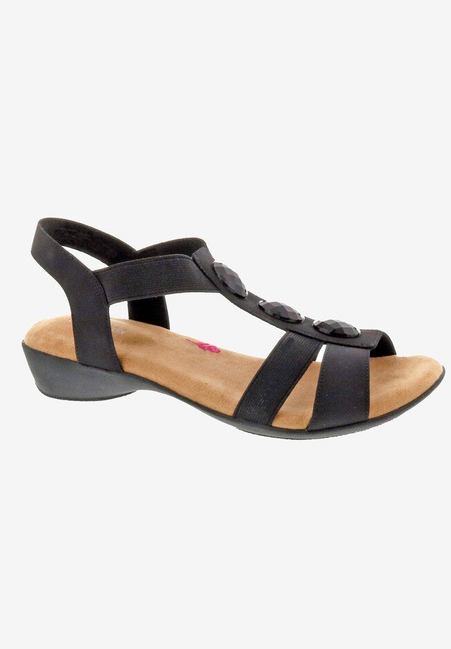 Mackenzie Sandal, BLACK STRETCH, hi-res image number 0