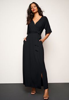 Ultrasmooth® Faux Wrap Maxi Dress