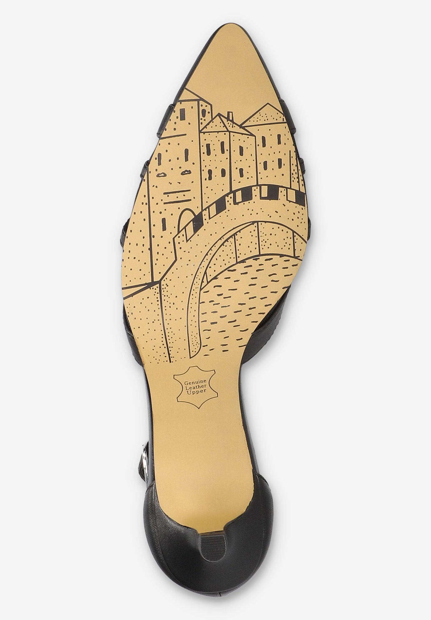 Malani Pump, BLACK LEATHER, alternate image number 5