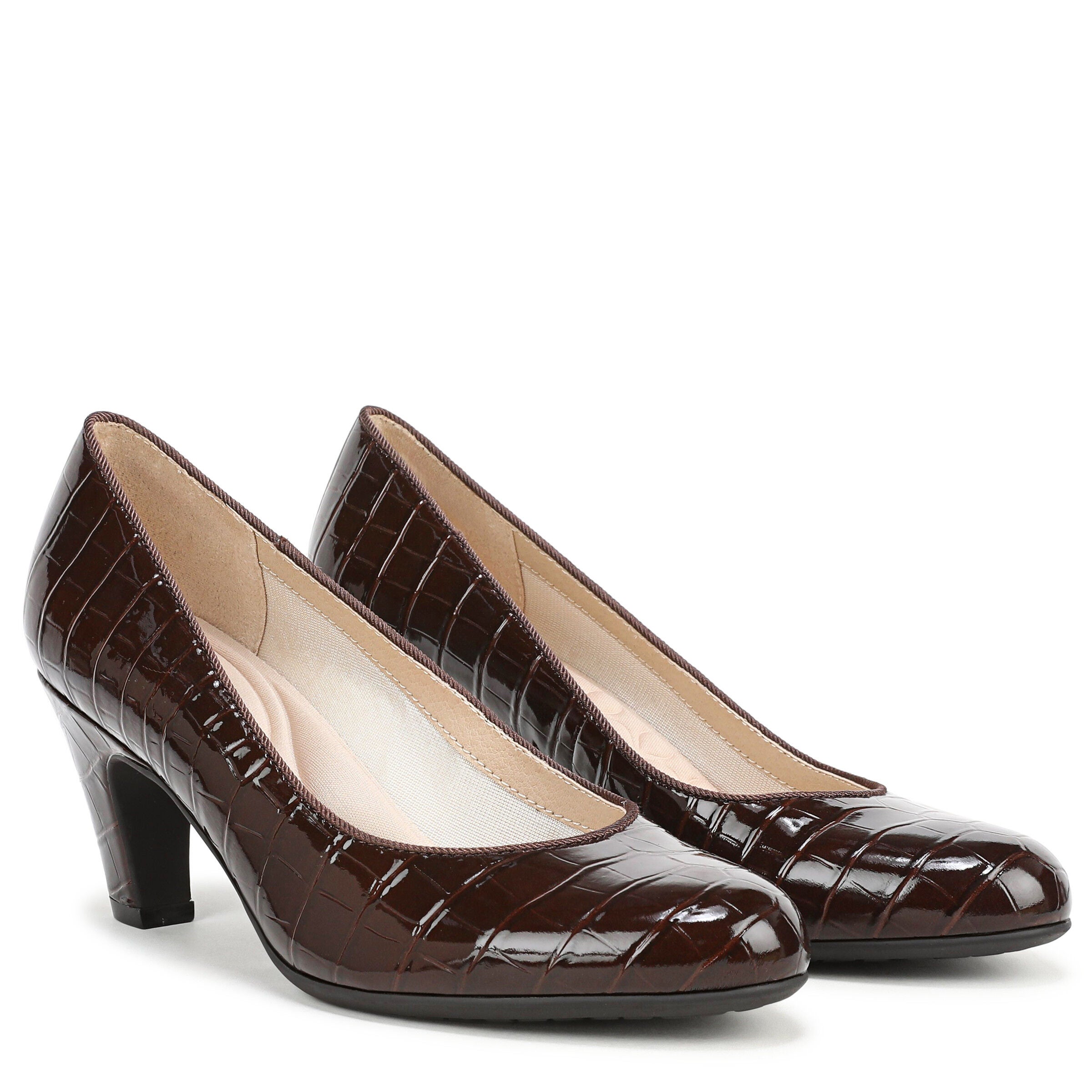 Parigi Plus Pump, DARK CHOCOLATE, alternate image number 8