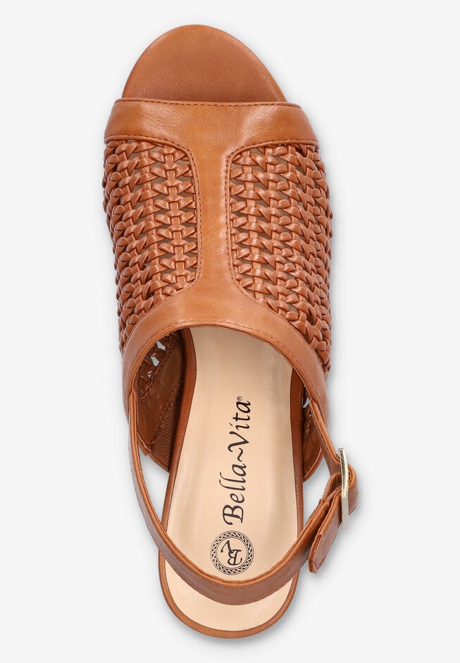 Adley Block Heel Sandals, TAN, alternate image number 6