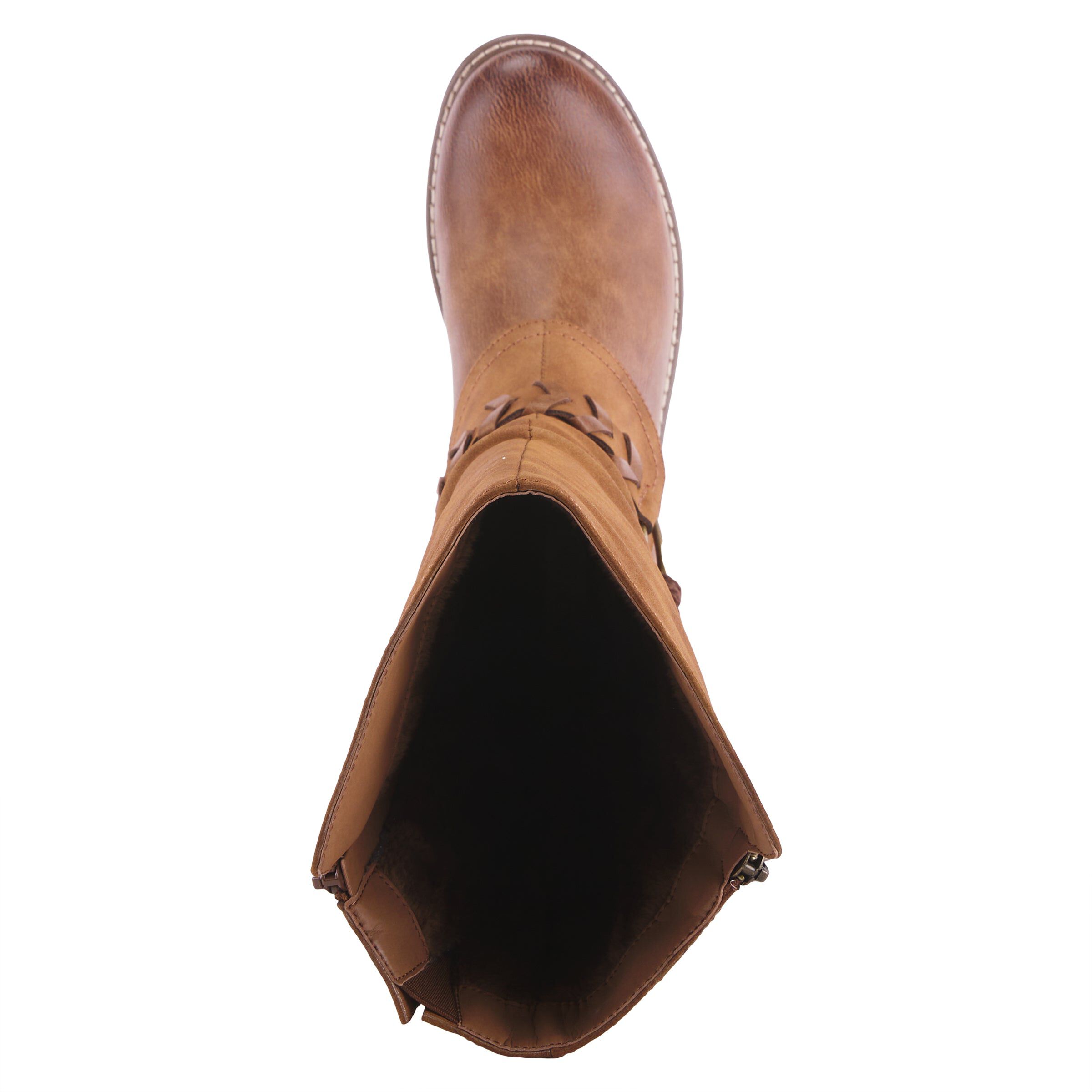 Kabuta Tall Boots, BROWN, alternate image number 3