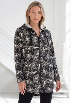 Fleece Zip Hoodie Sweatshirt