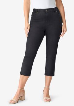 Plus Size 24/7 Stretch Capri Jean