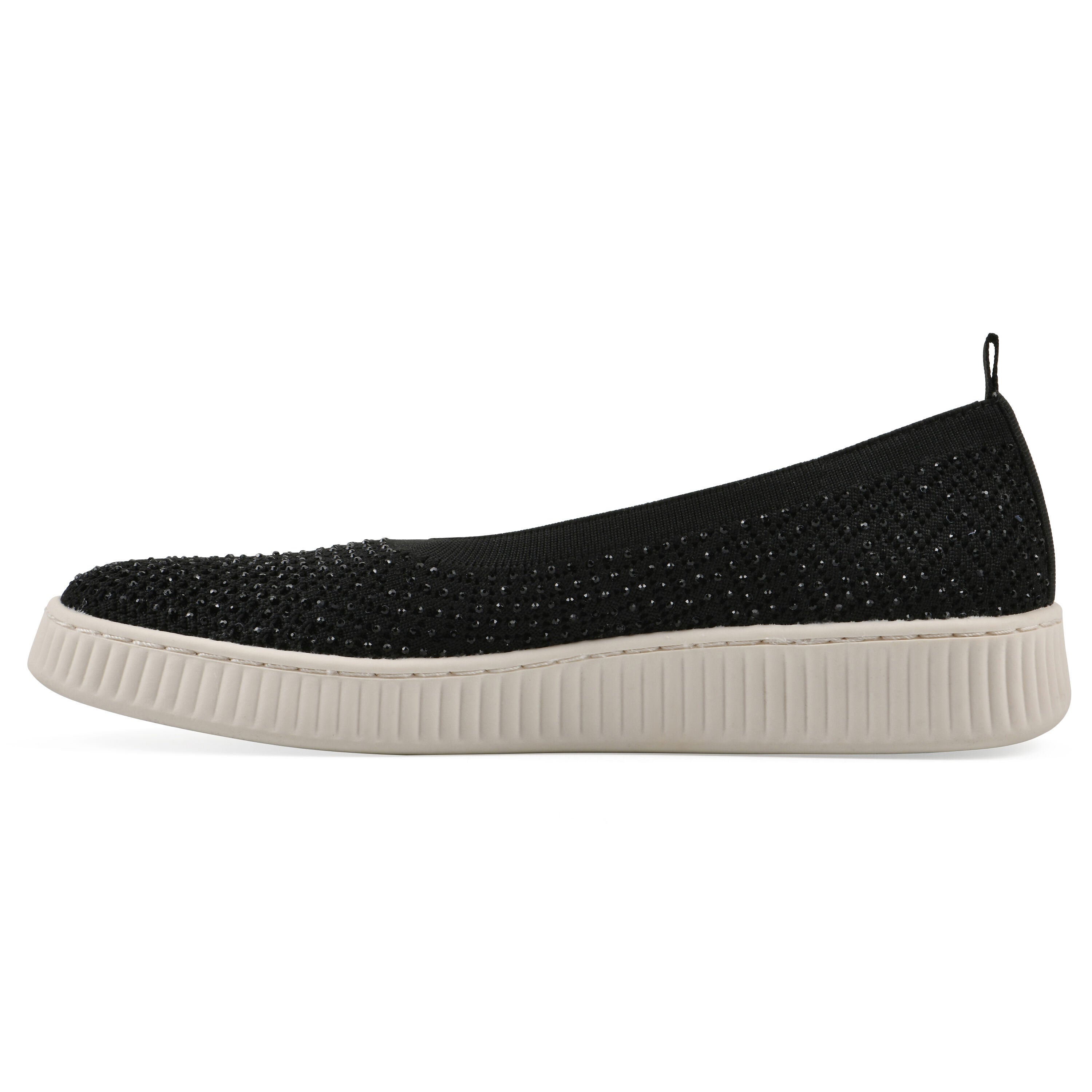 Digs Slip On Sneaker, BLACK FABRIC, alternate image number 3