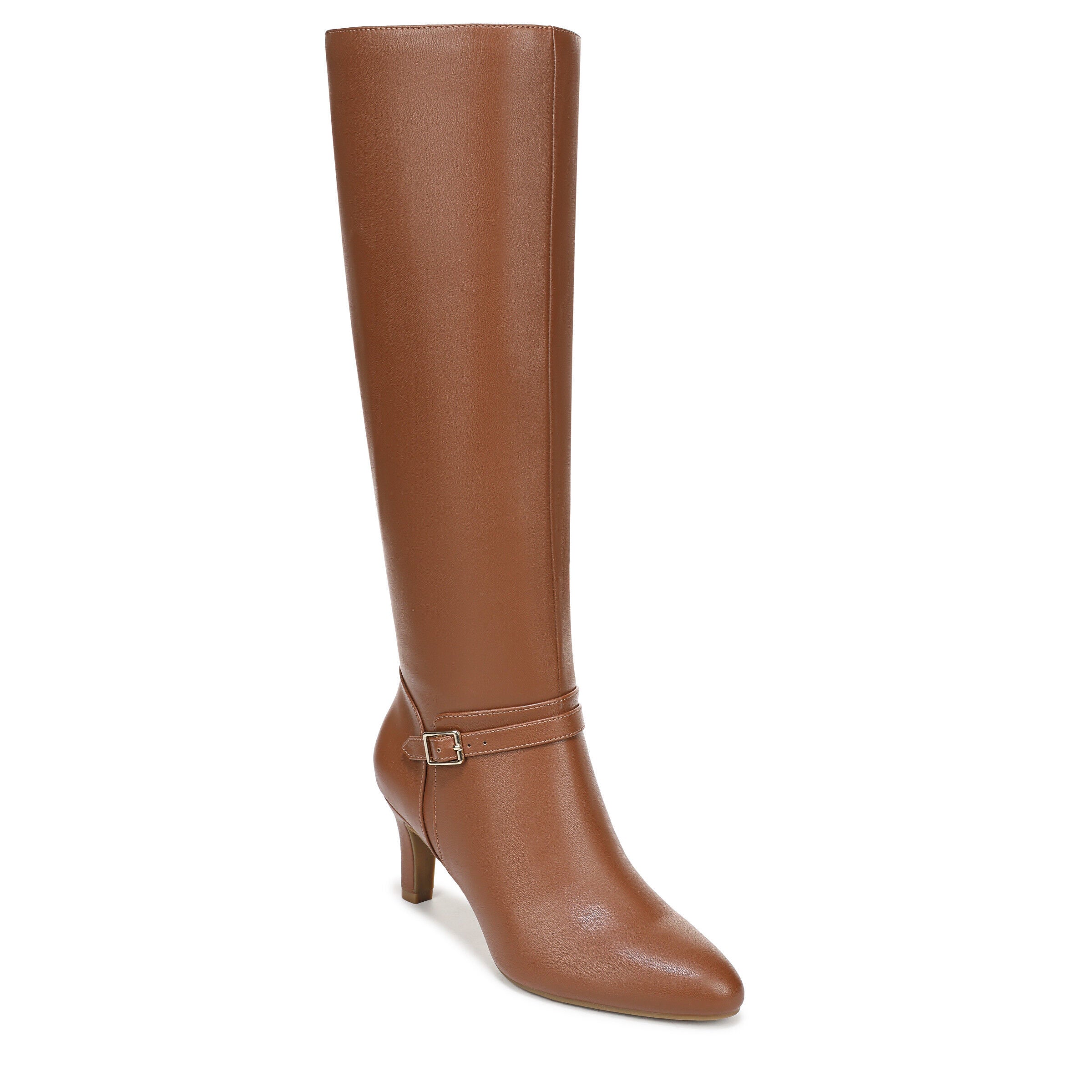 Glenore Wide Calf Knee High Boot, CARAMEL, hi-res image number 0