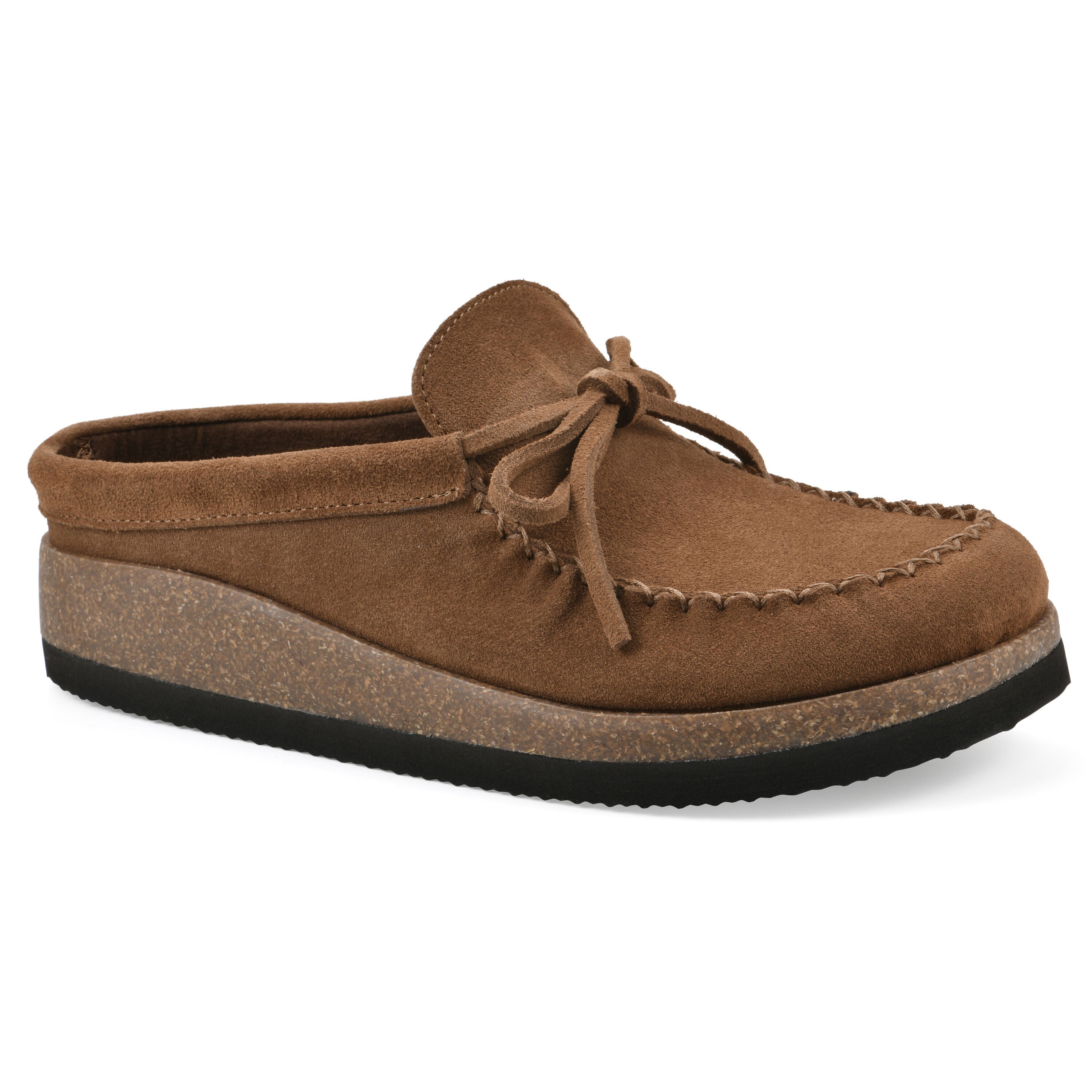 Bayhead Footbeds Clog, NEW CHESTNUT SUEDE, hi-res image number 0