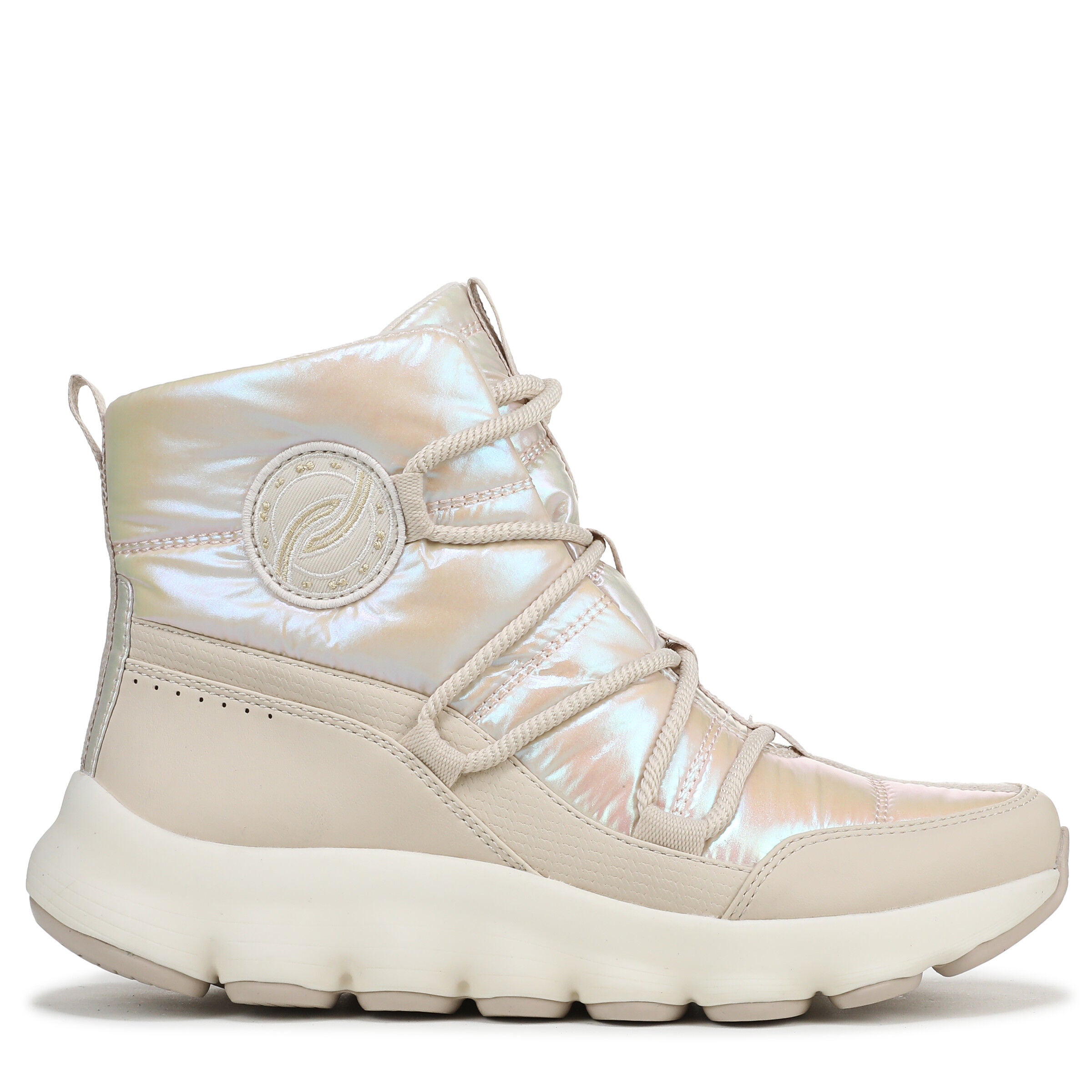 Podflow Lace Up Boot, WHITCAP BEIGE IRIDE, alternate image number 3