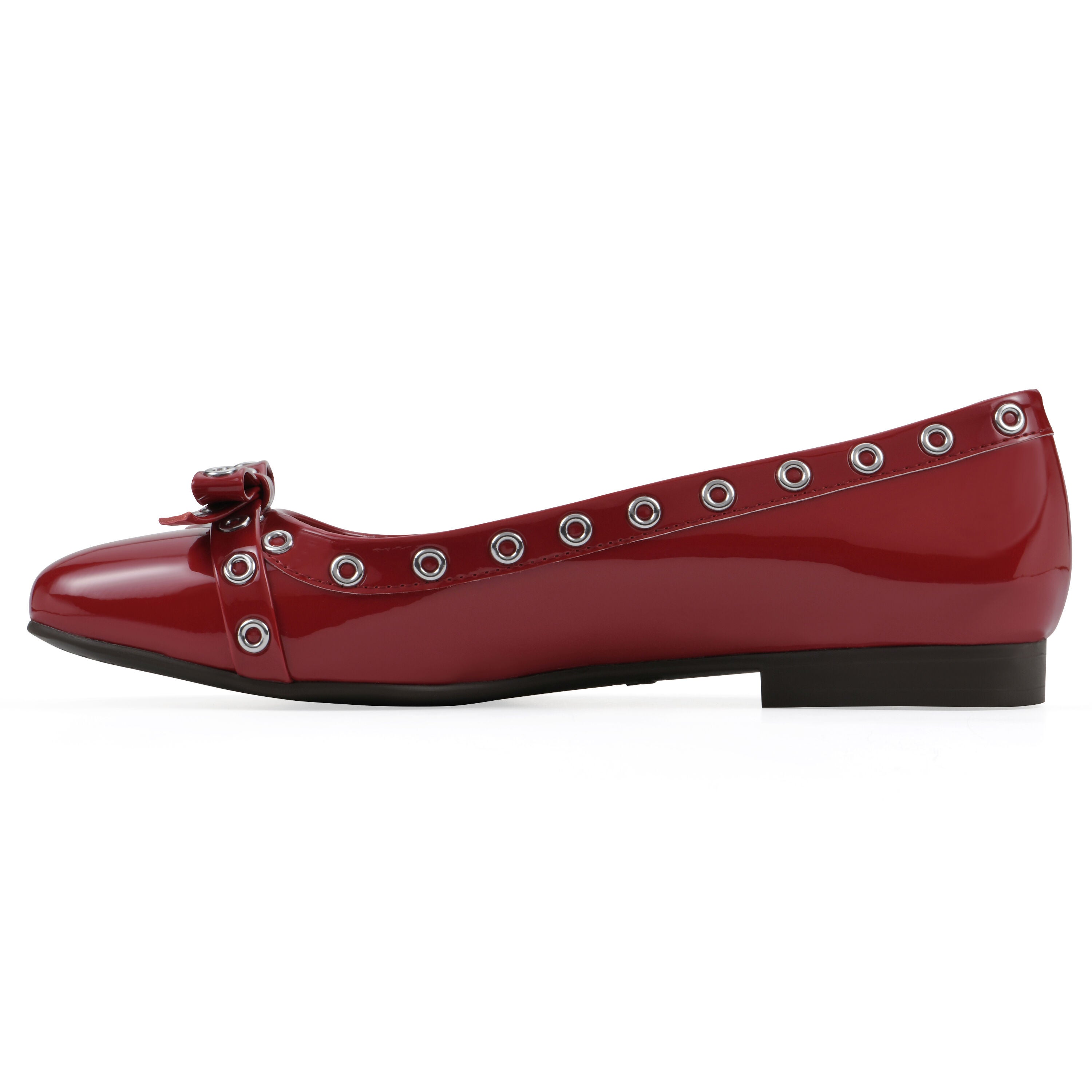 Bodhi Ballet Flat, CRUELLA RED PATENT, alternate image number 3