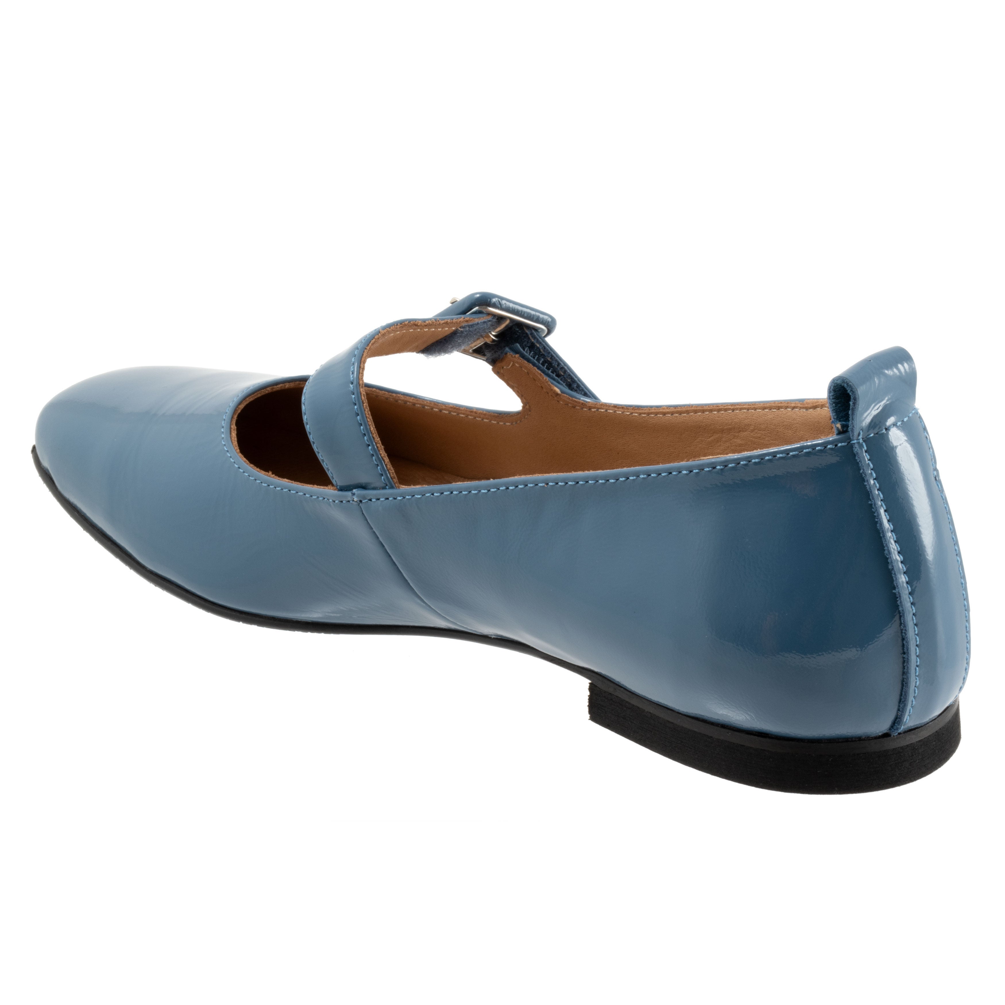 Eliana Flat, DENIM PATENT, on-hover image number 1