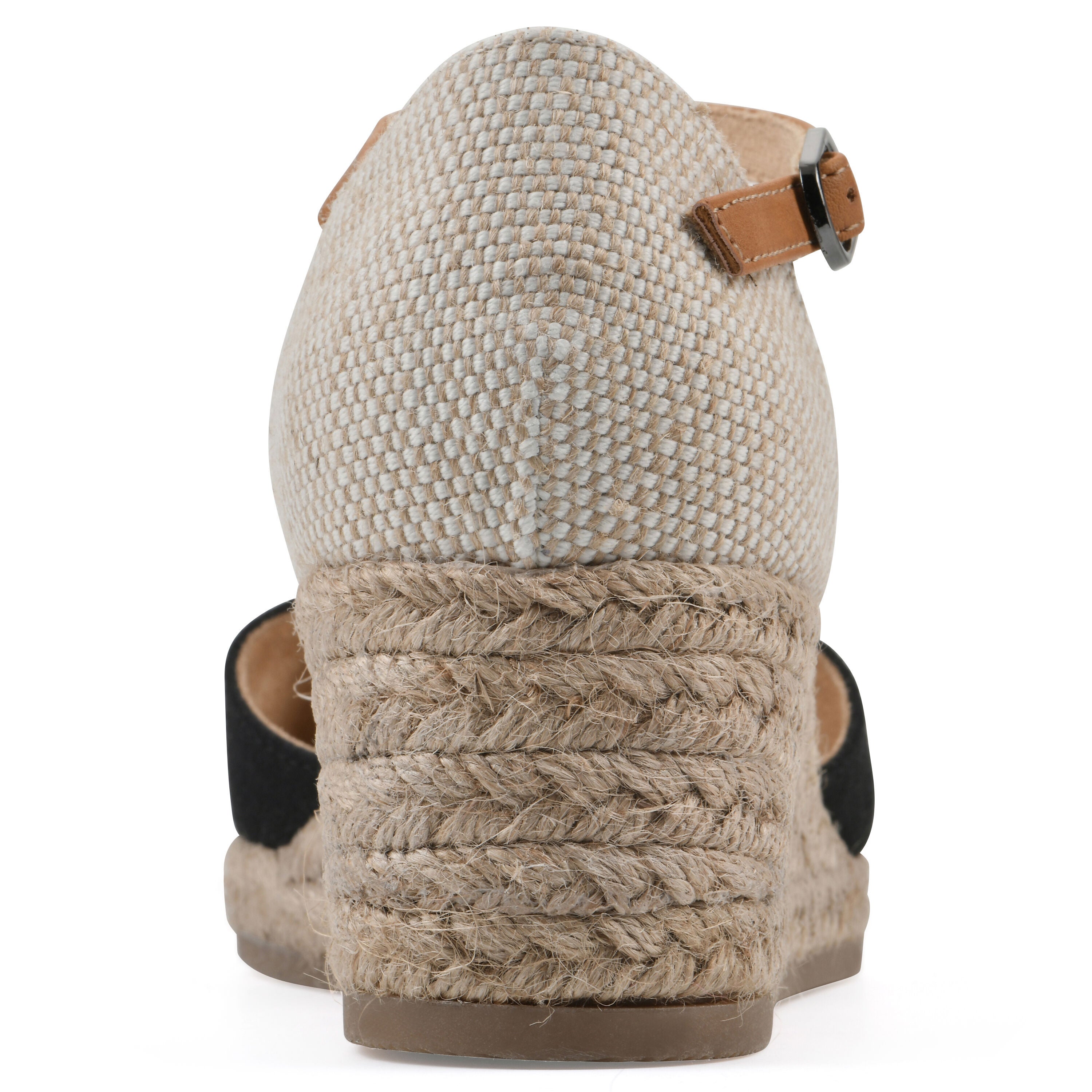 Maize Espadrille Wedge Sandal, BLACK FABRIC, on-hover image number 1