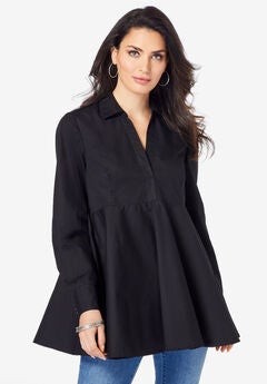 Poplin Swing Tunic