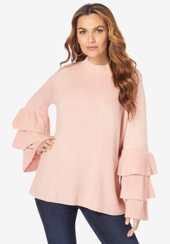 Plus Size Tiered Tops