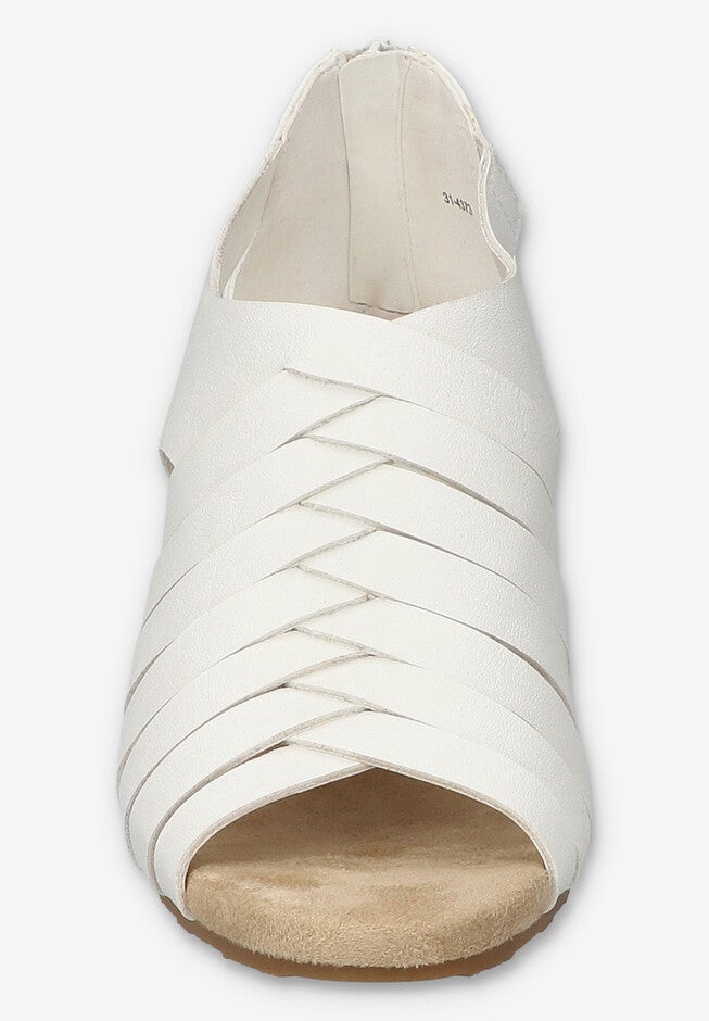 Vanni Block Heel Sandal, WHITE, on-hover image number 1