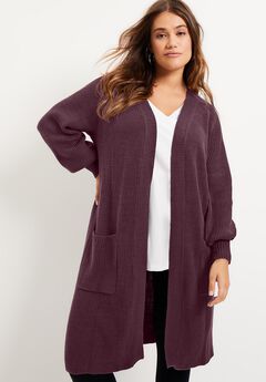 Open-Front Cardigan