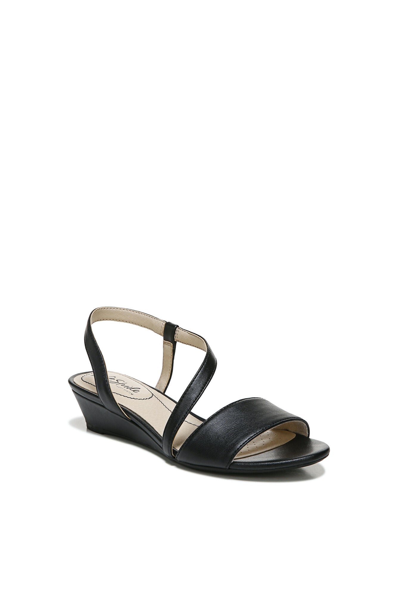 Yasmine Wedge Sandal, BLACK, hi-res image number 0