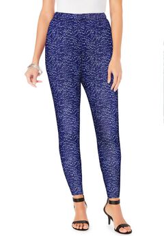 Plus Size Ankle Length Essential Stretch Legging