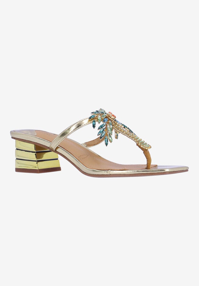 Palmy Dressy Sandal, GOLD, hi-res image number null