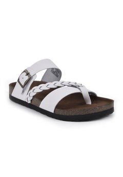 White Mountain Hazy Sandals