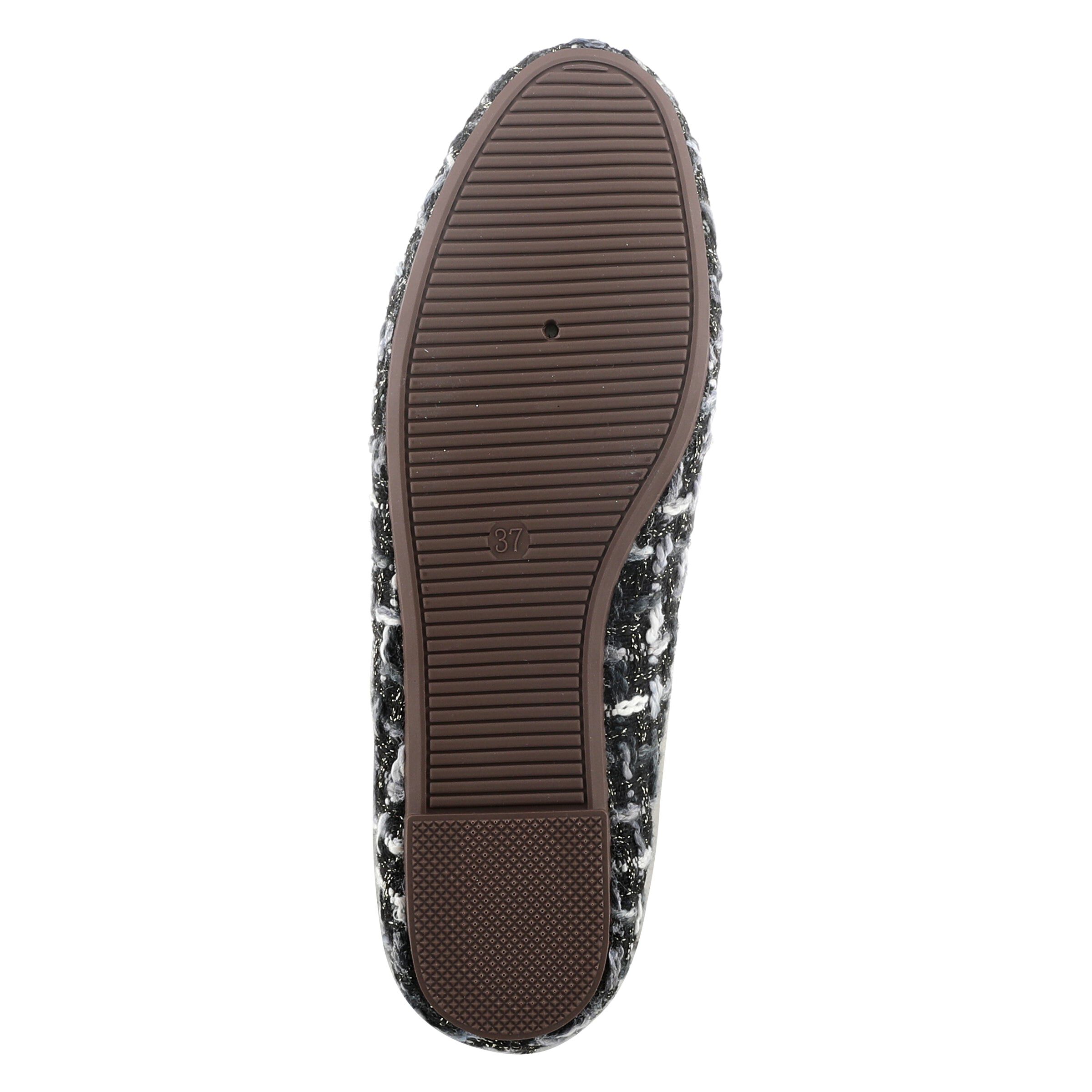 Knitknot Ballet Flat Shoe, BLACK MULTI, alternate image number 6