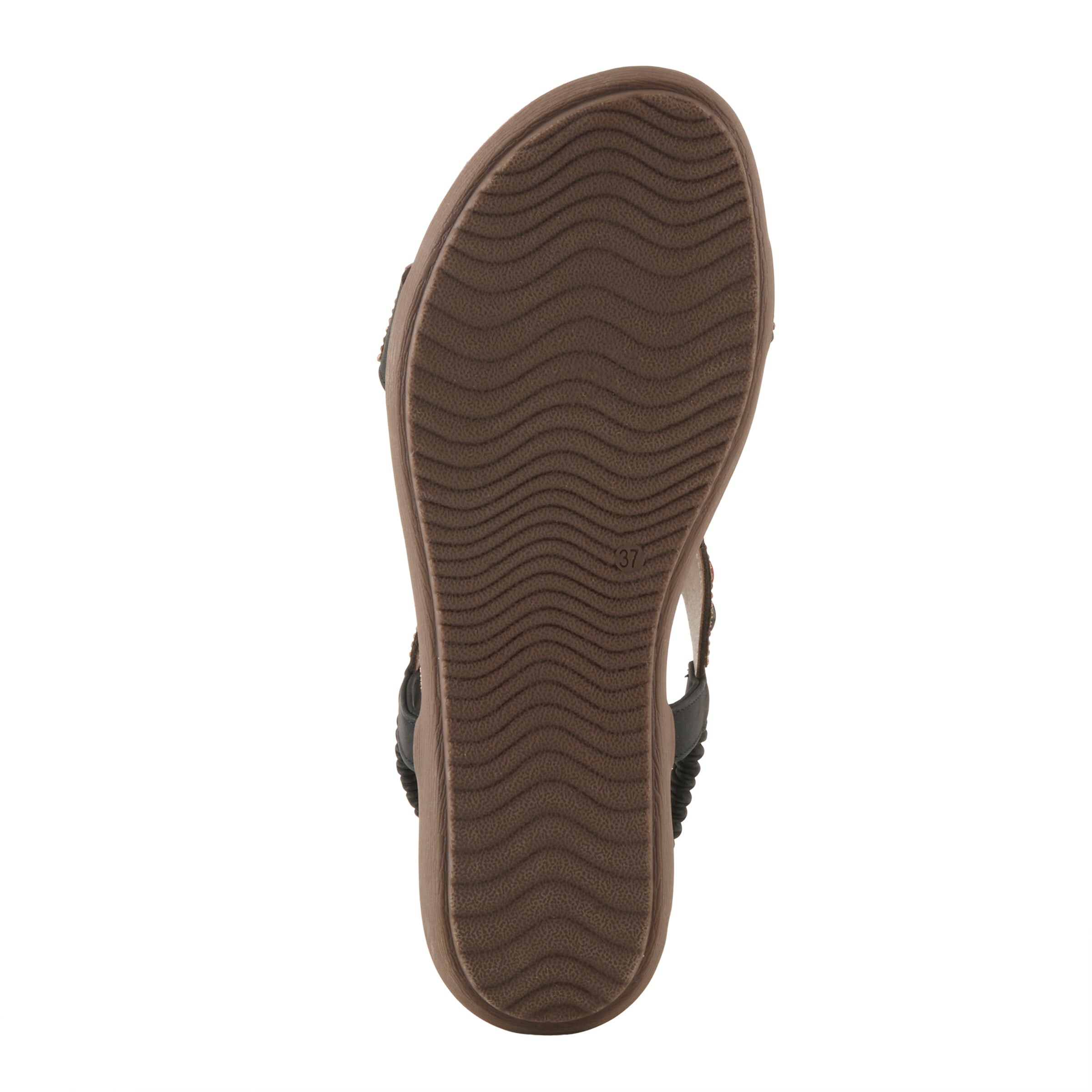 Ponyo Ankle Strap Sandal, BLACK, alternate image number 5