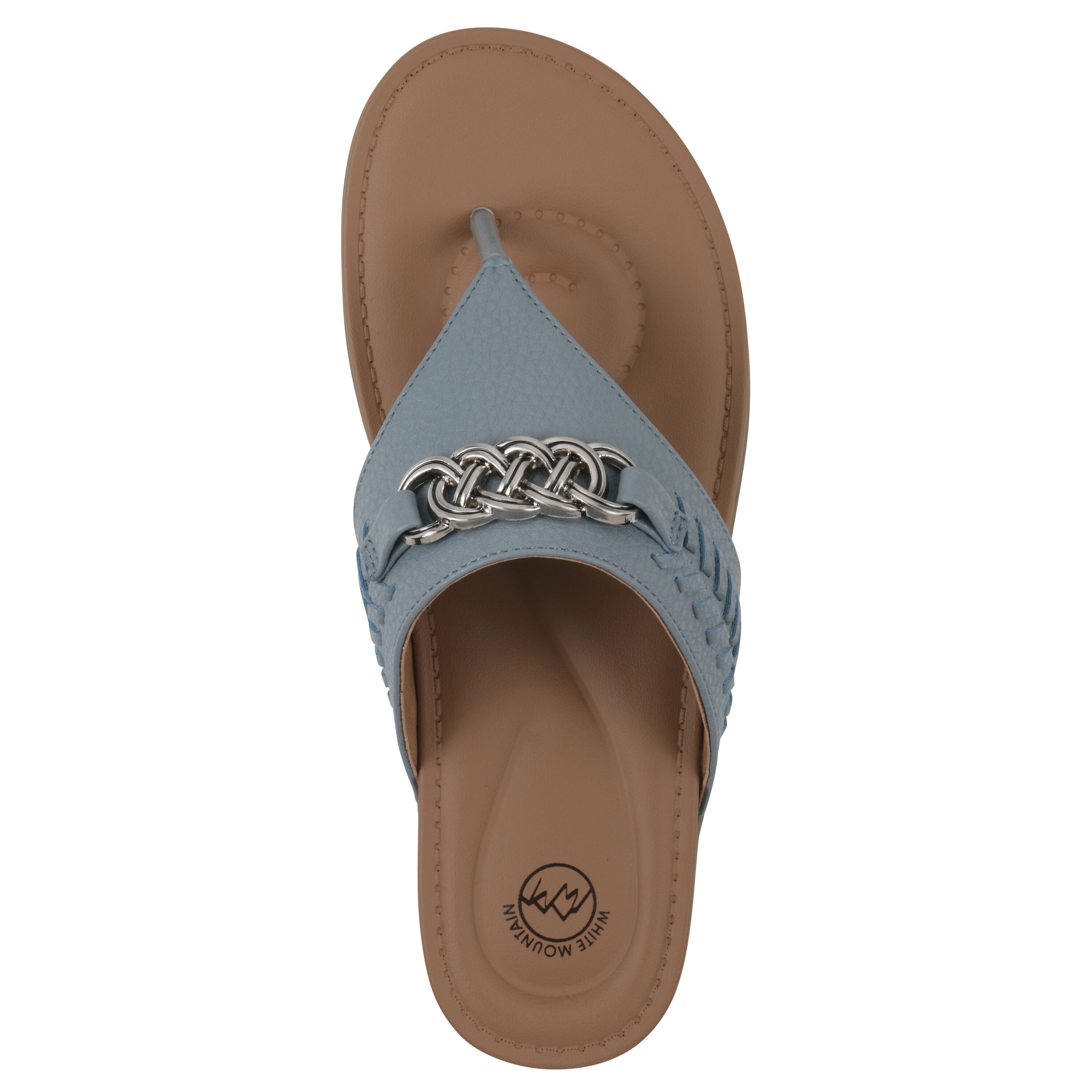 Aladdin Thong Sandal, BLUE RASPBERRY, alternate image number 4