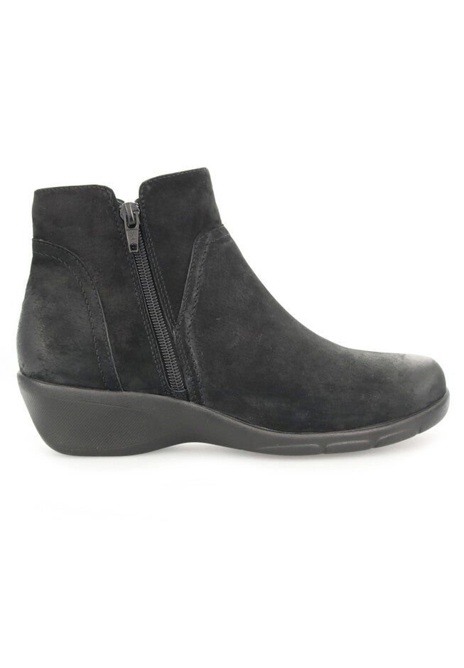 Propet Waverly Suede Ankle Bootie, , alternate image number 2