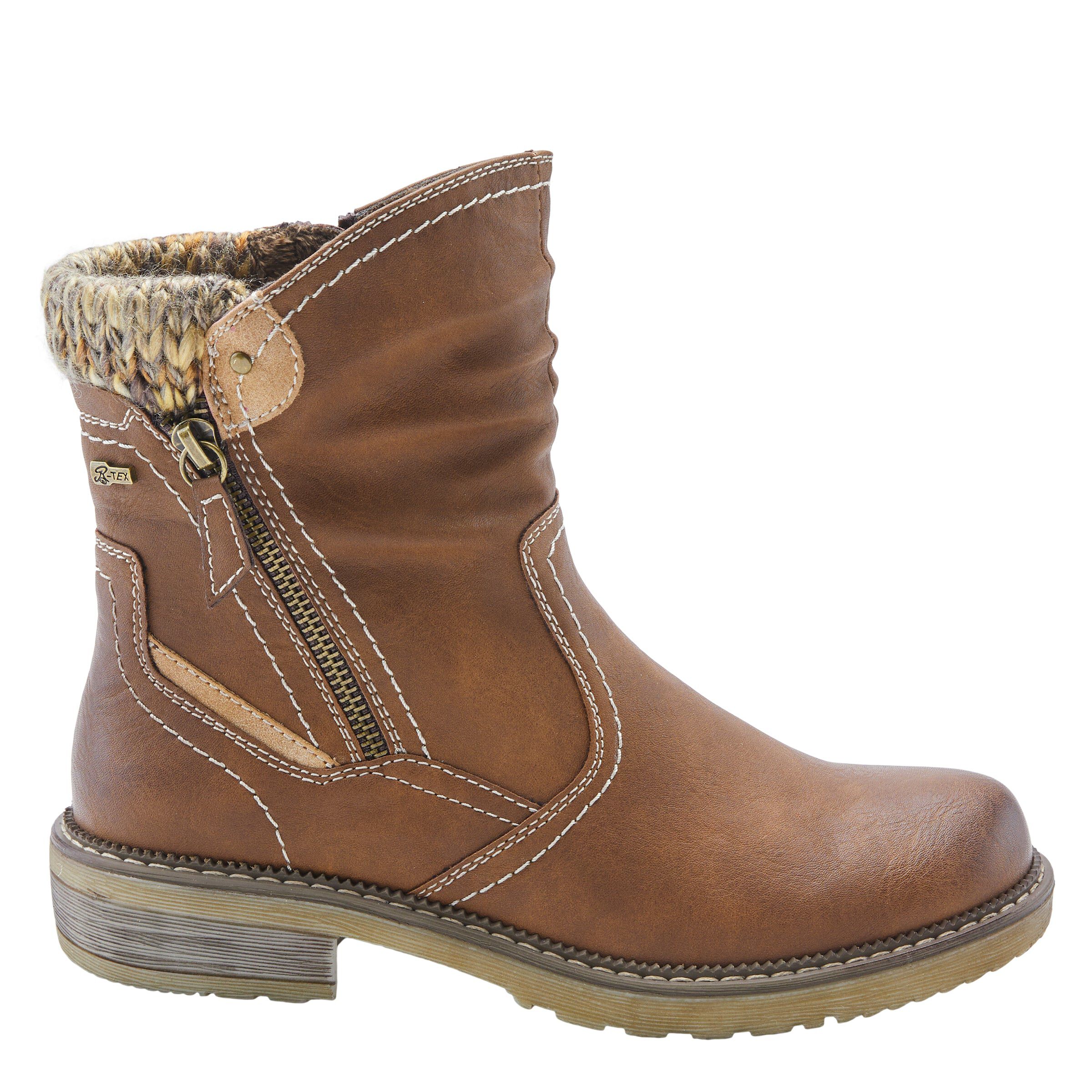 Wibea Booties, BROWN, alternate image number 4