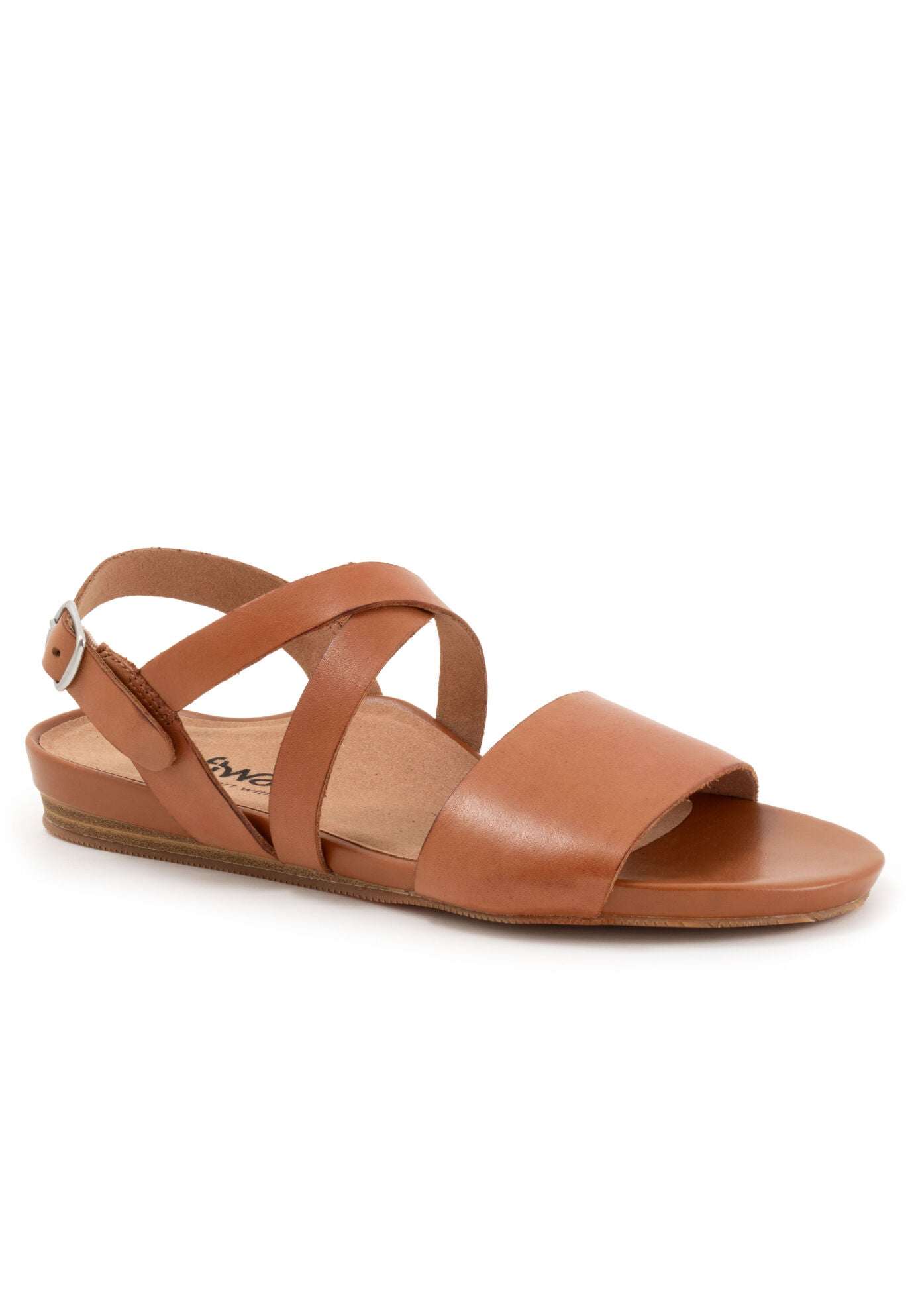 Cali Flat Sandal, LUGGAGE, hi-res image number 0