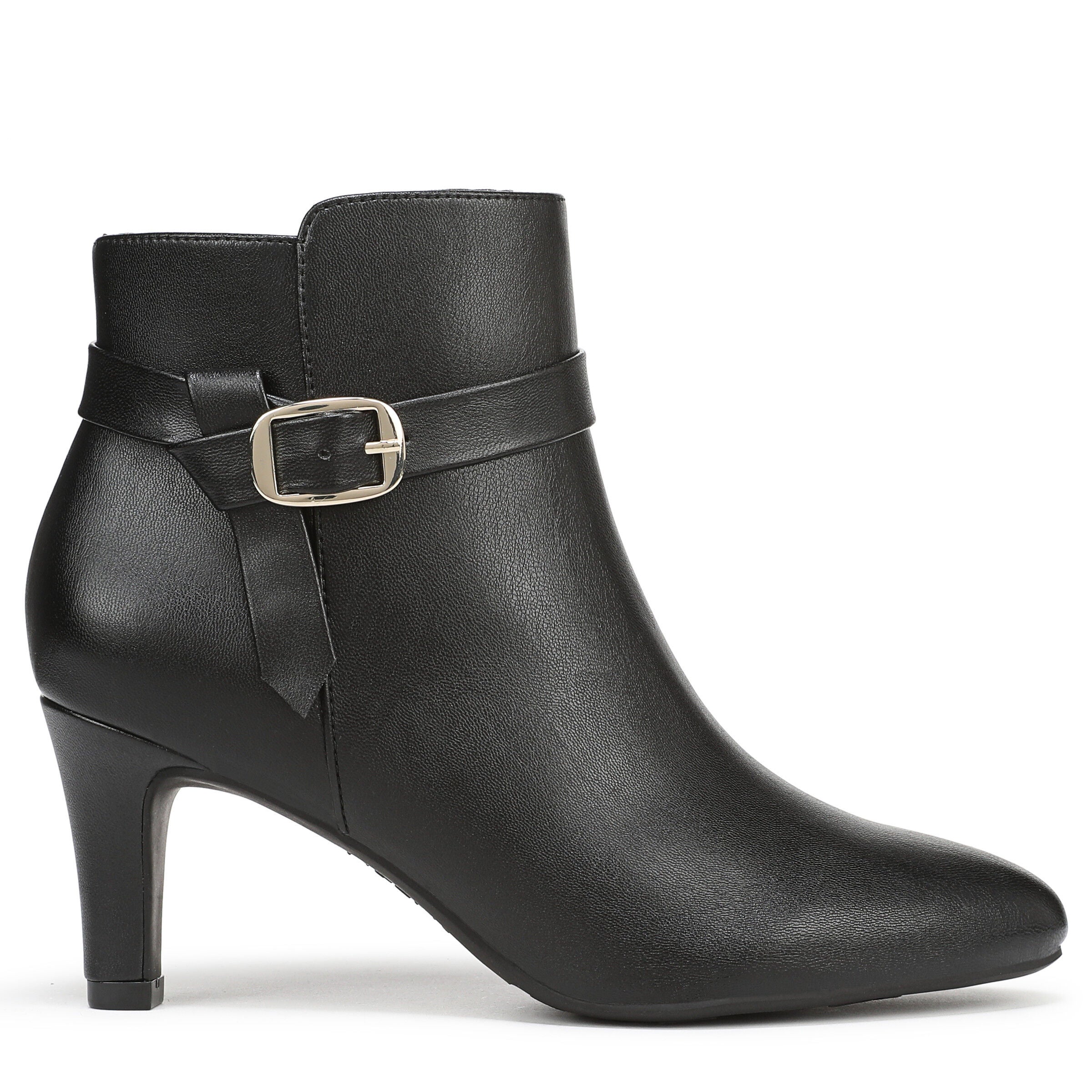 Guild 3 Ankle Bootie, BLACK LEATHER, alternate image number 3