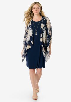 Necklace Jacket Dress