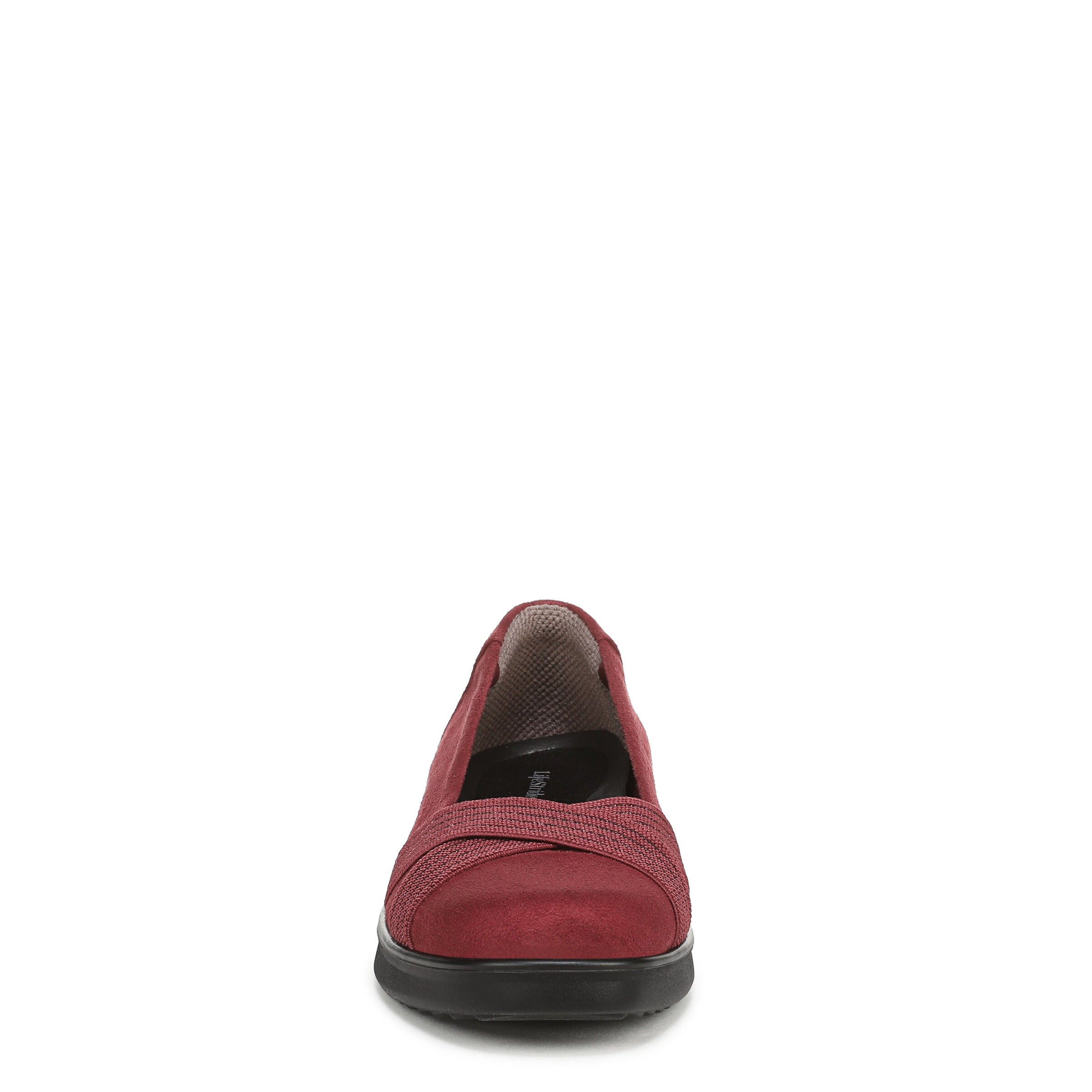 Fairleigh Ballet Flat, MERLOT RED, alternate image number 4