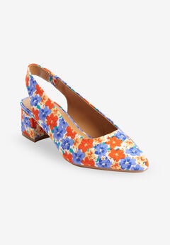 Wide Width Block Heel Shoes