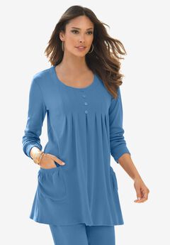 Plus Size Tunics With Pockets