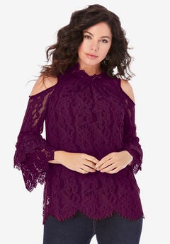 Plus Size Tiered Tops