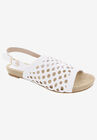 Newable Sandal, WHITE WOVEN, hi-res image number null