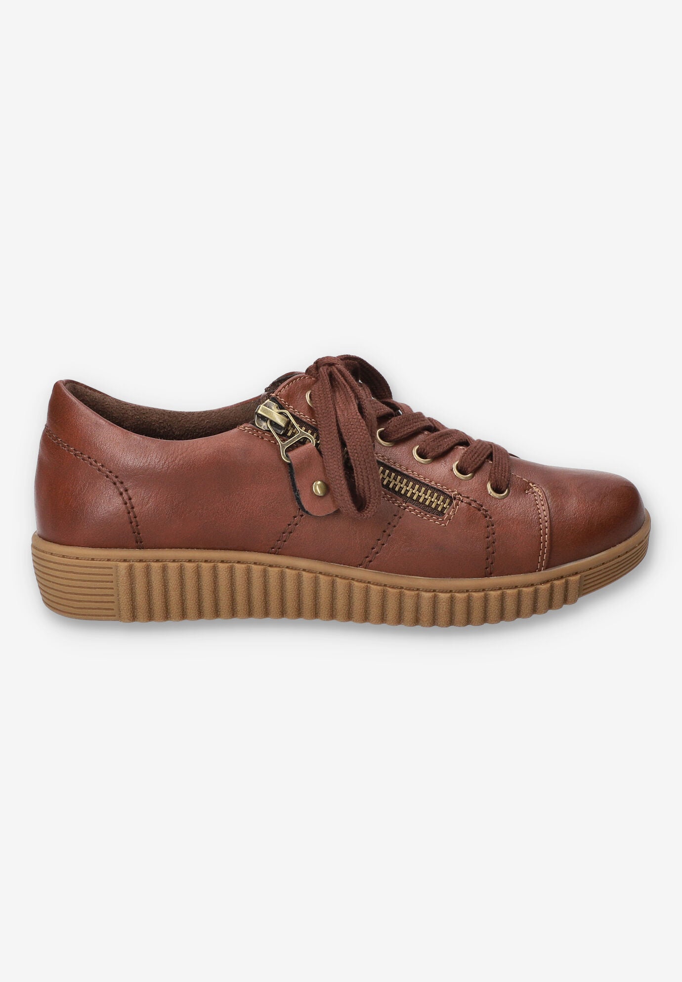Novie Platform Sneaker, TAN, alternate image number 2