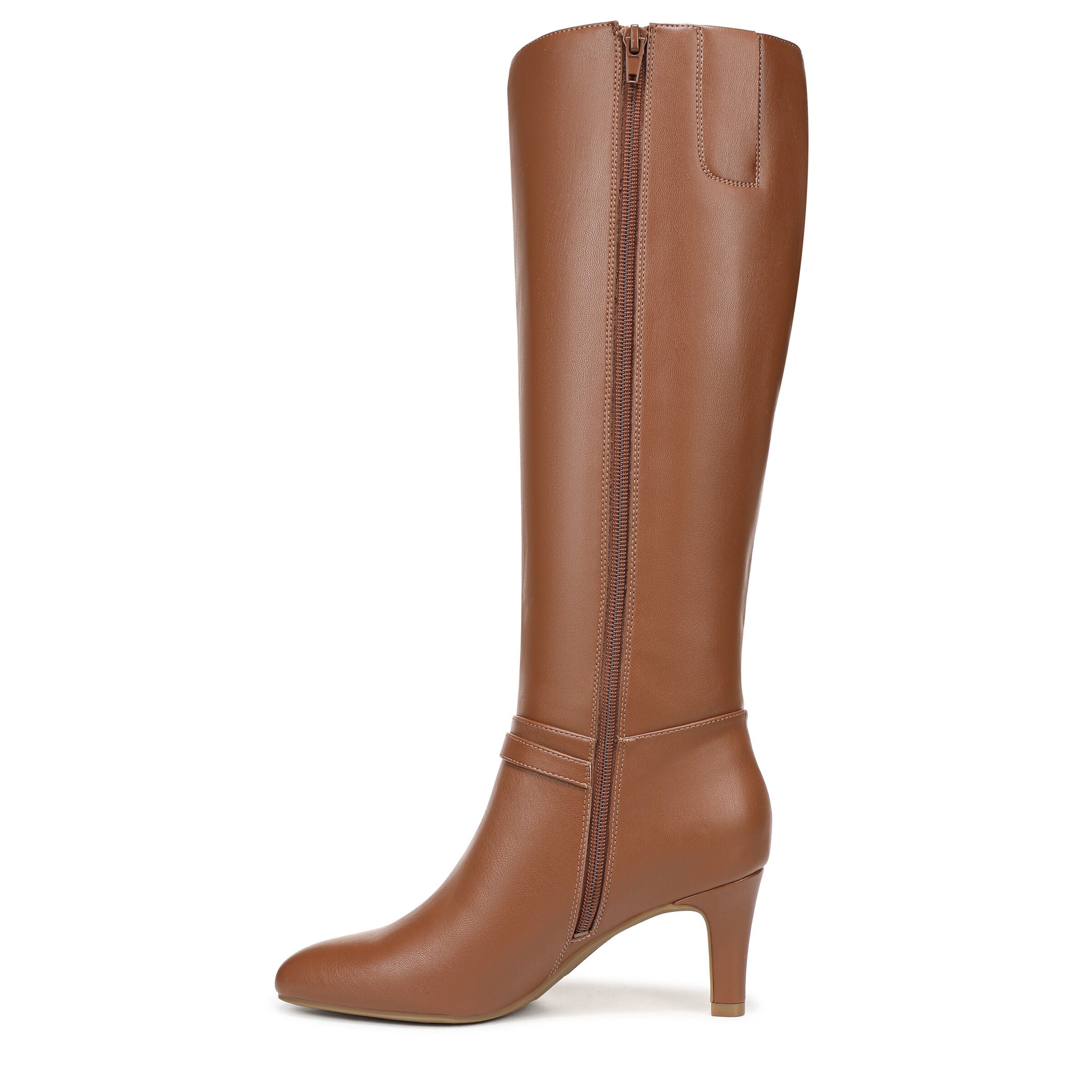 Glenore Wide Calf Knee High Boot, CARAMEL, alternate image number 5