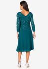 Embellished Lace & Chiffon Dress, , on-hover image number null
