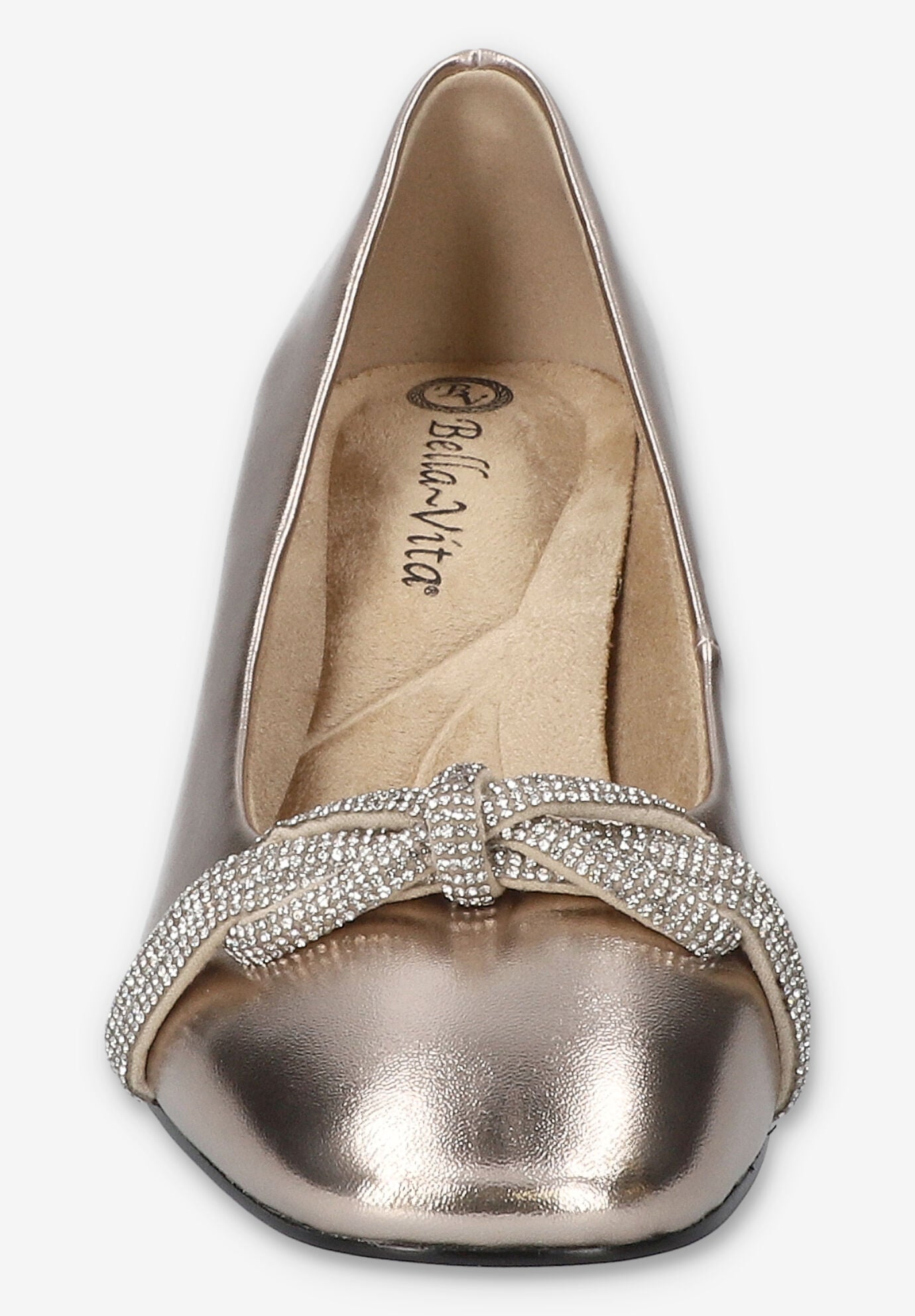 Marigold Square Toe Pump, GOLD, alternate image number 3