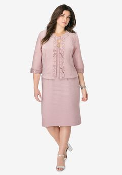 Sweetheart Sheath Dress and Jacket Set