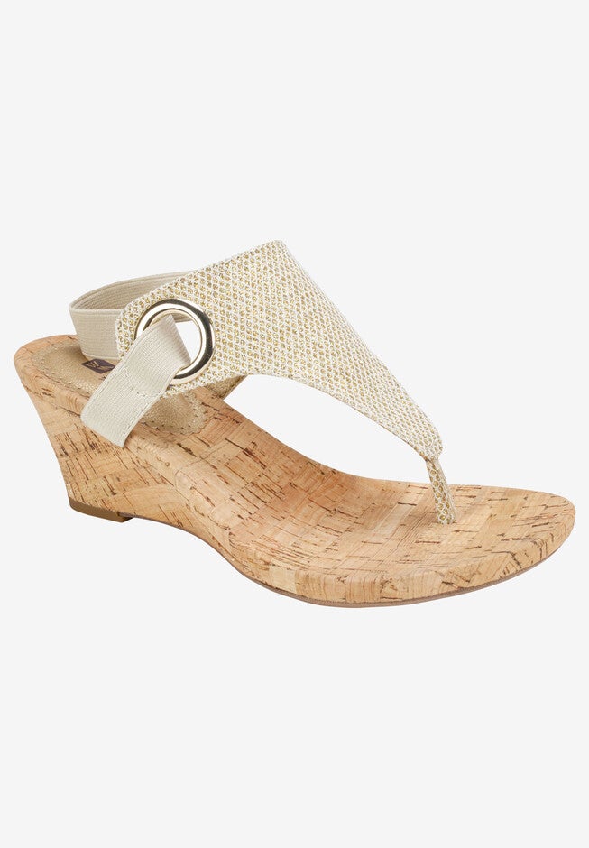 Aida Sandal, GOLD GLITTER, hi-res image number 0